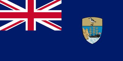 Bandera actual de Santa Elena