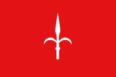 Bandera actual de Territorio Libre de Trieste