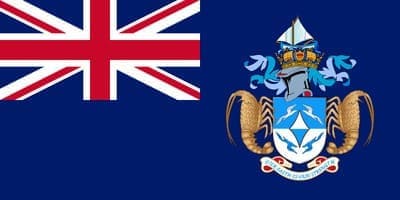 Bandera actual de Tristan da Cunha