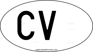 código internacional CV de Cabo Verde