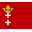 bandera pequeña de Ciudad Libre de Dánzig