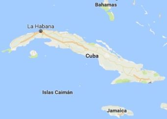 Mapa de Cuba político actualizado