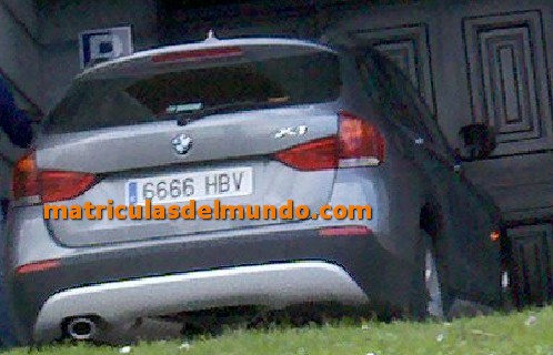 6666 Plate of Spain