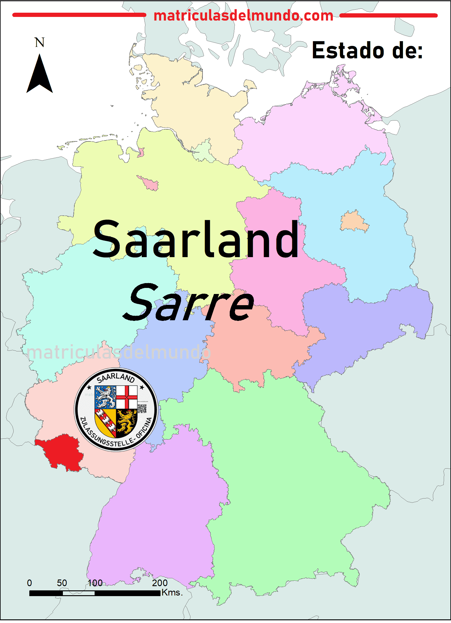 Imagen del mapa de Sarre
