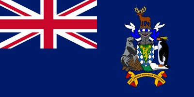 Bandera Islas Georgias del Sur y Sandwich del Sur