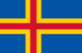 Bandera actual de Islas Åland