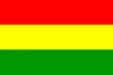 Bandera Bolivia matricula