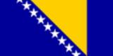 Bandera actual de Bosnia y Hercegovina