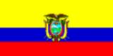 Bandera actual de Ecuador