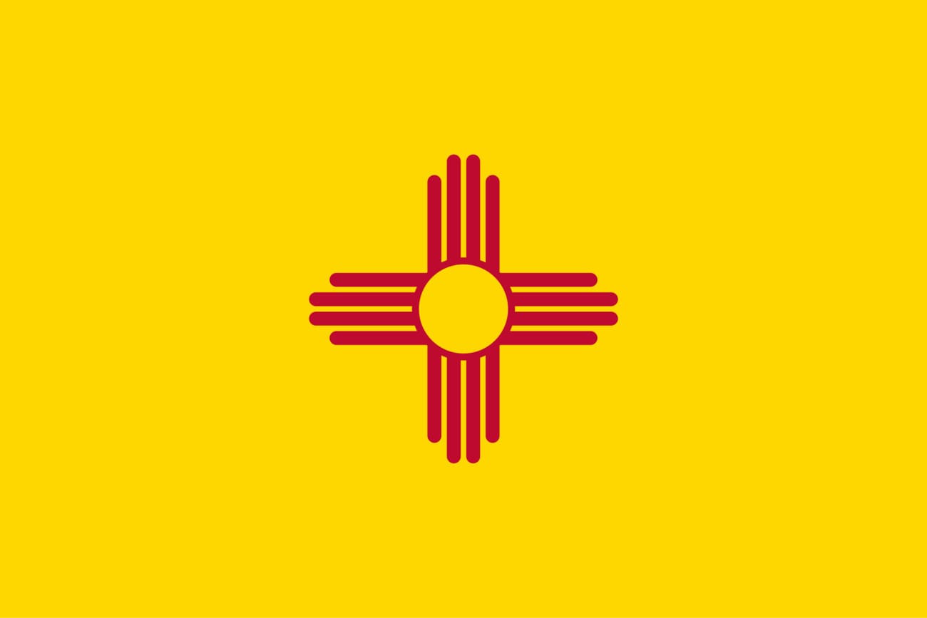 Bandera actual de Nuevo México