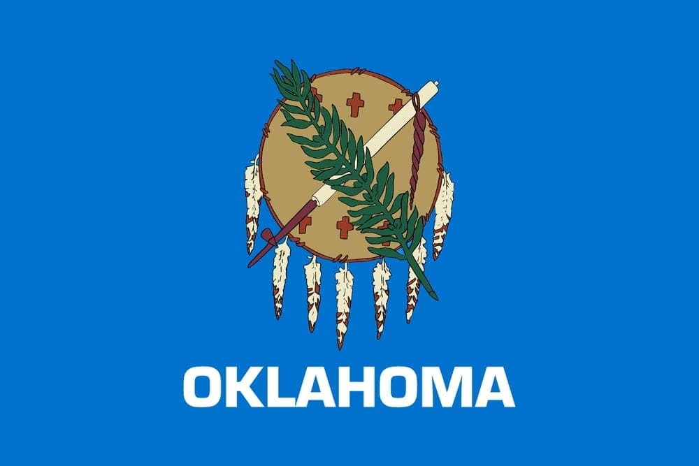 Bandera actual de Oklahoma