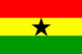 Bandera actual de Ghana