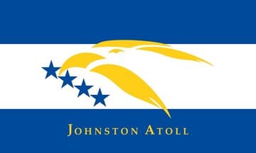 Bandera de Atolón Johnston