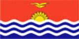 Bandera actual de Kiribati