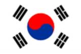 Bandera actual de Corea del Sur