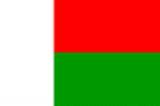Bandera actual de Madagascar