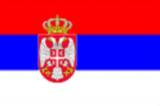 Bandera actual de Serbia