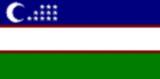 Bandera de Uzbekistán