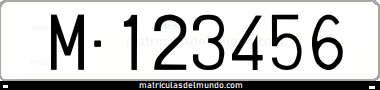 Matrícula de España provincial hasta 1971
