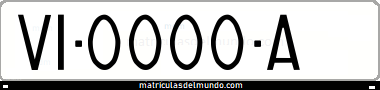 Primera matrícula de grafías finas de Álava