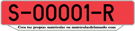 Ejemplo antigua matrícula provincial remolque de Cantabria
