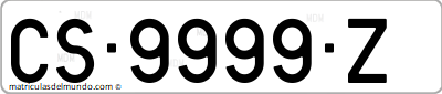 Matrícula de Castellón provincial