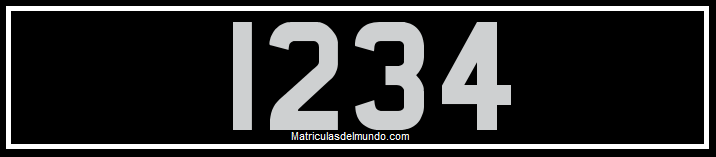 Matrícula de Chipre hasta 1950