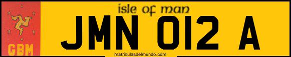 Matrícula de coche de Isla de Man