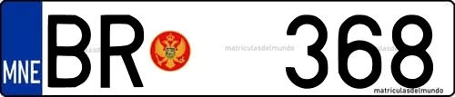Imagen de ejemplo de matrícula con registro 