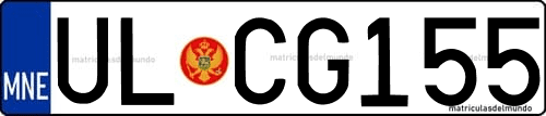 Imagen de ejemplo de matrícula con registro 
