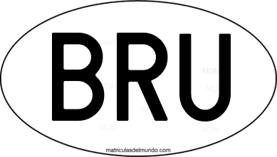 código internacional BRU de Brunei