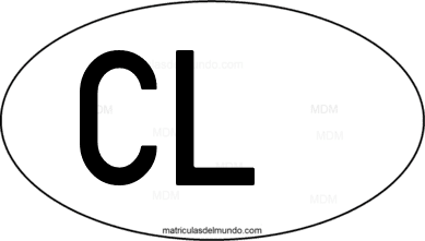 código internacional CL de Sri Lanka