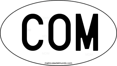 código internacional COM de Comoras
