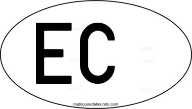 código internacional EC de Ecuador