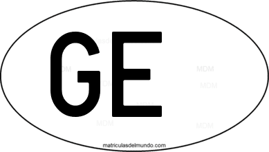 código internacional GE de Georgia