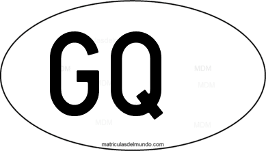 código internacional GQ de Guinea Ecuatorial