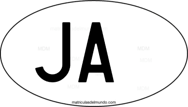 código internacional JA de Jamaica