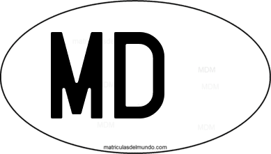 código internacional MD de Moldavia