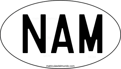código internacional NAM de Namibia