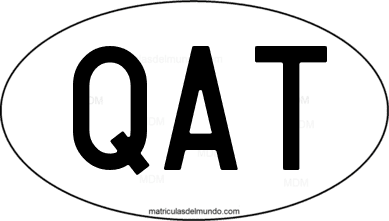 código internacional QAT de Qatar