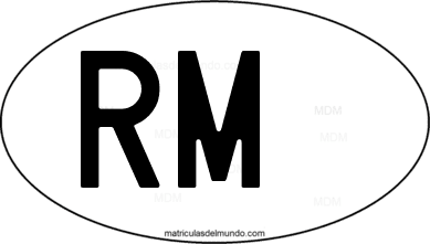 código internacional RM de Madagascar