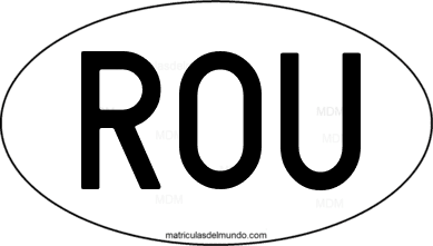 código internacional ROU de Uruguay