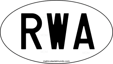 código internacional RWA de Ruanda