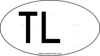 código internacional TL de Timor Oriental