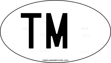 código internacional TM de Turkmenistán