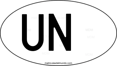 código internacional UN de UNMIK