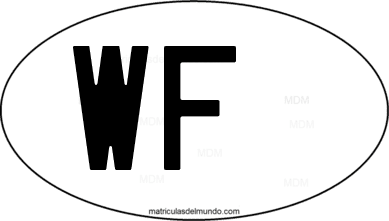 código internacional WF de Wallis y Futuna