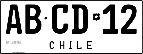 Creador de patentes de automovil de Chile