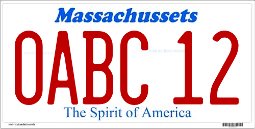 matricula de Massachusetts boston asturias The Spirit of America