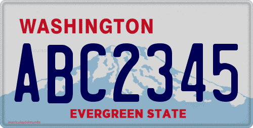 matricula de Washington actual Evergreen state